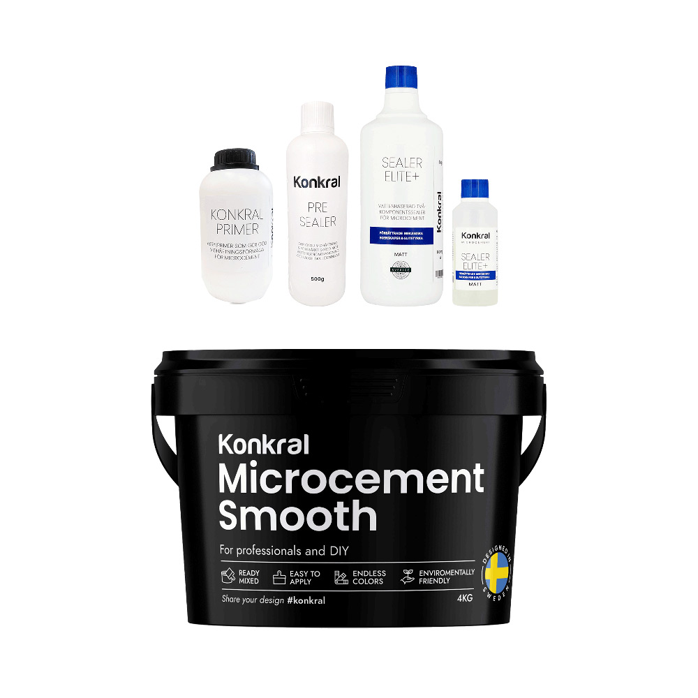 Microcement Konkral Komplett Paket