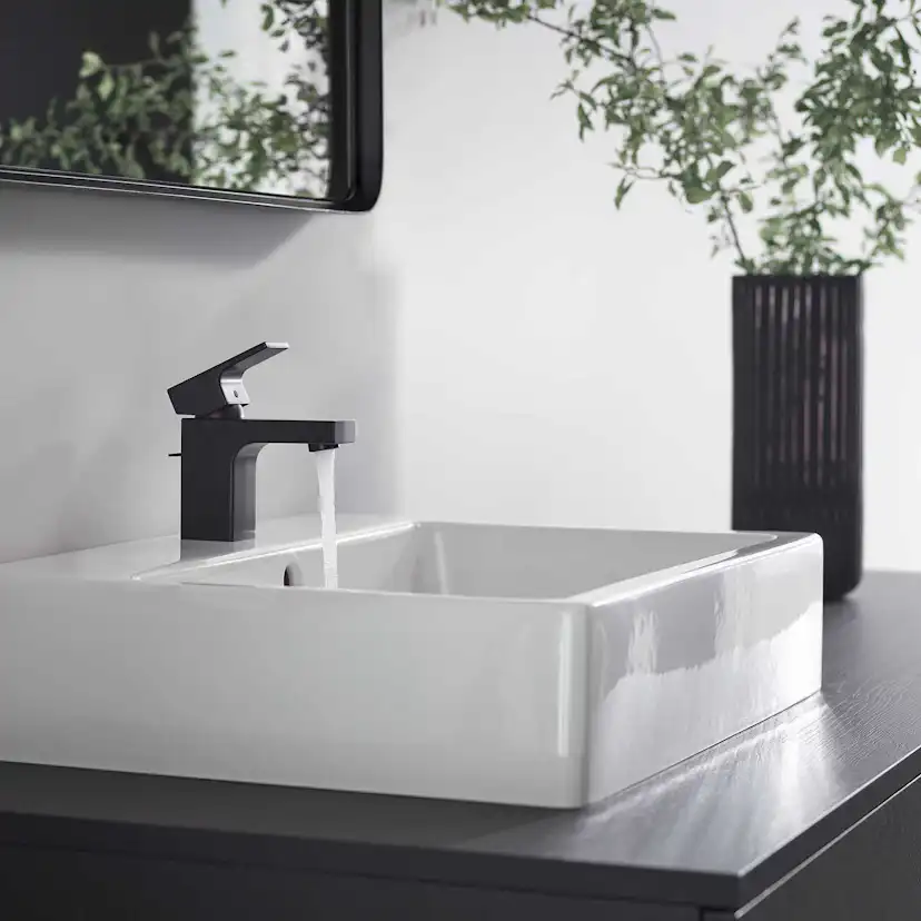 Tvättställsblandare Hansgrohe Vernis Shape 70 med Lyftventil