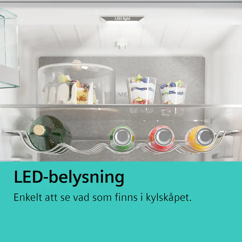 Integrerat Kylskåp Siemens iQ100 KI81RNSE0 Vit 310L