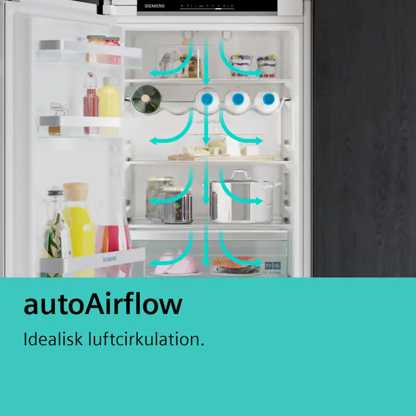 Helintegrerad Kyl Siemens iQ500 KI42LADD1 Med Frysfack