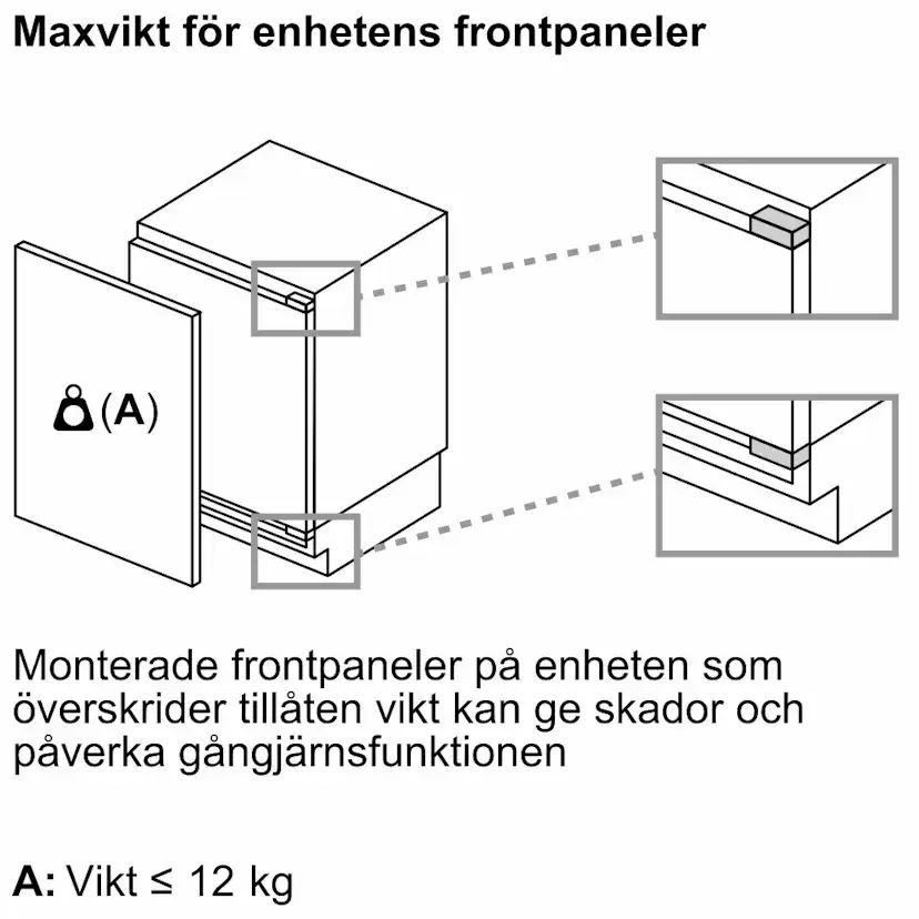 Kylskåp Bosch KUL22ADD0 Serie 6 Med Frysfack