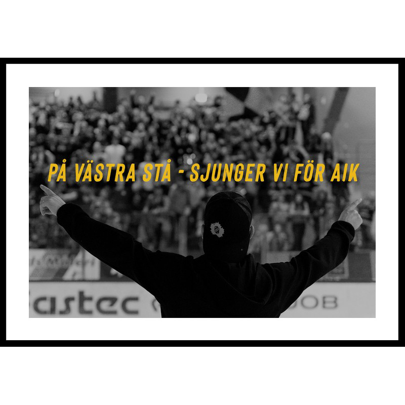 Poster Gallerix På Västra Stå Skellefteå AIK