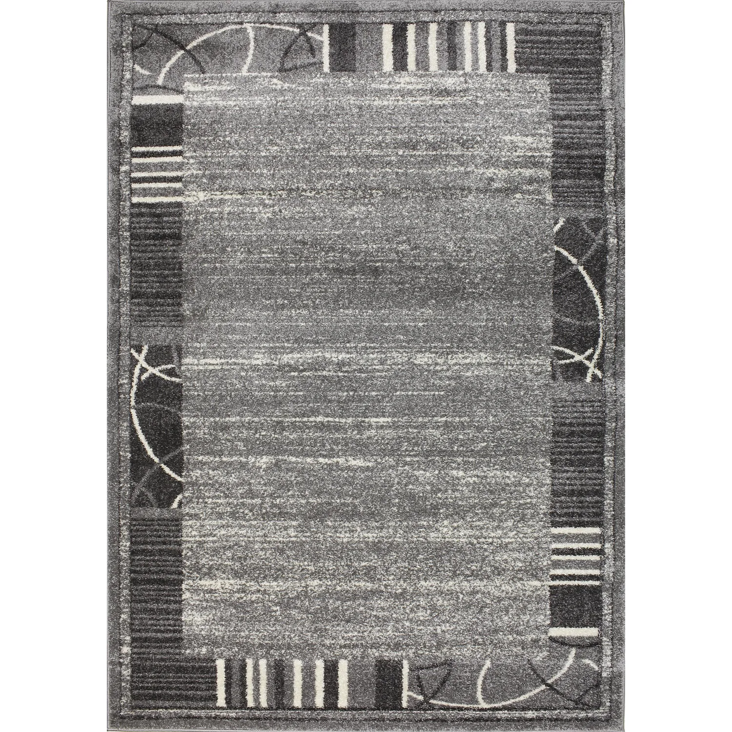 Wiltonmatta D-sign Ulm Ljusgrå/Vit