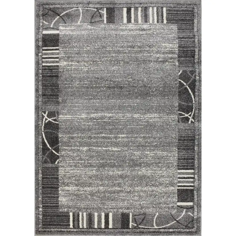 Wiltonmatta D-sign Ulm Ljusgrå/Vit