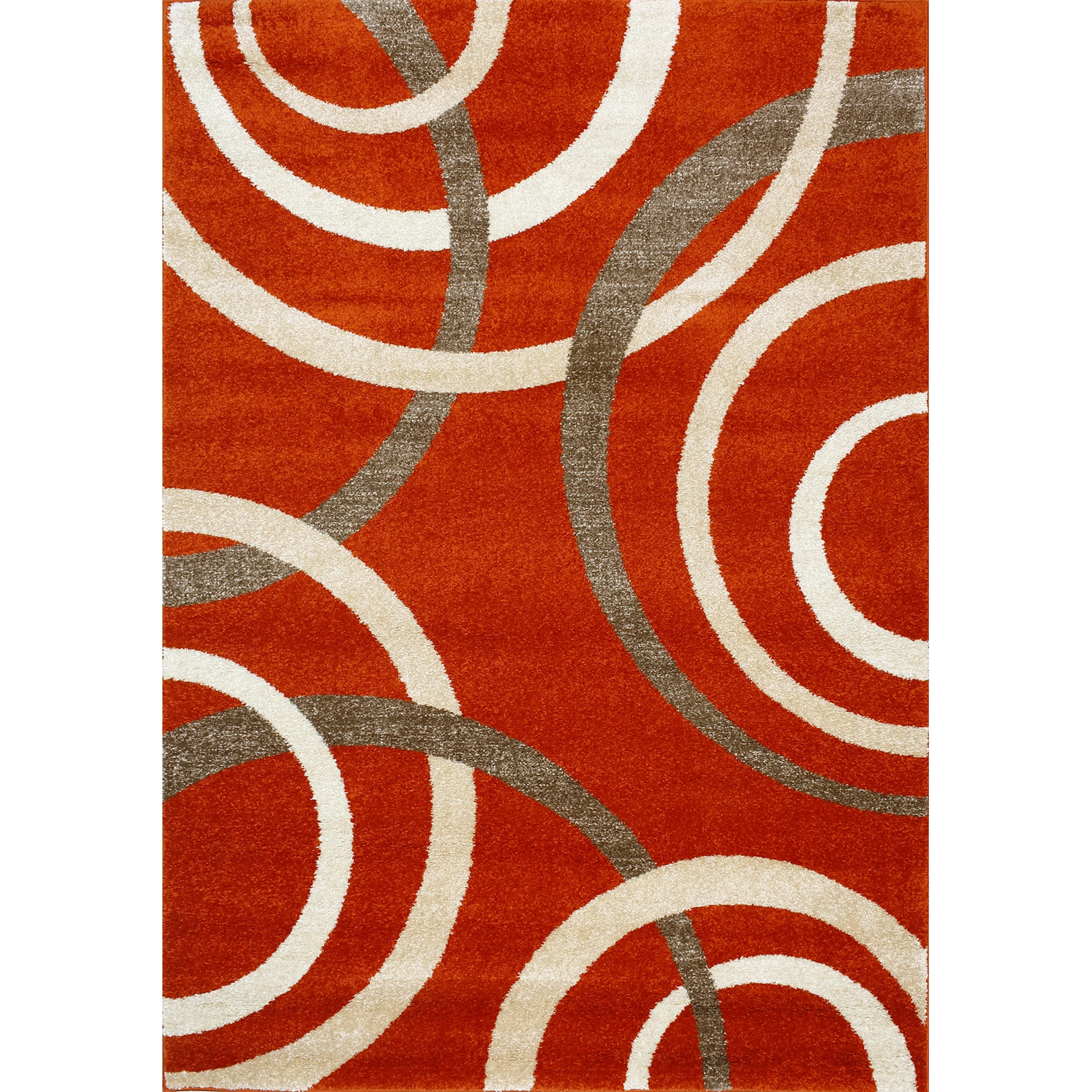 Wiltonmatta D-sign Prato Mörkorange/Beige