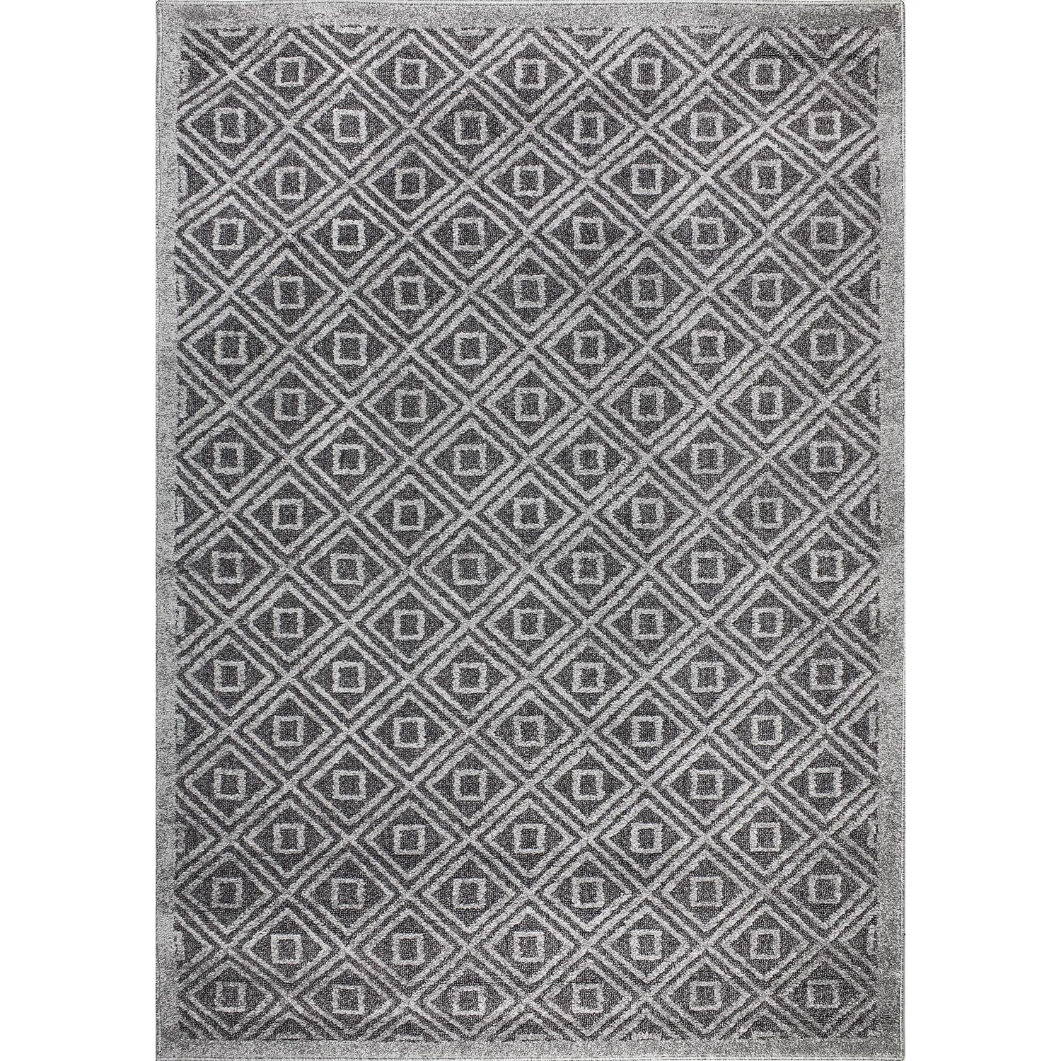 Wiltonmatta D-sign Asti Mörkgrå/Grå