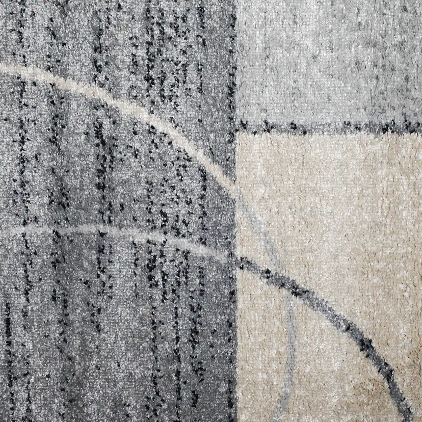 Wiltonmatta D-sign Anzio Ljusgrå/Vit