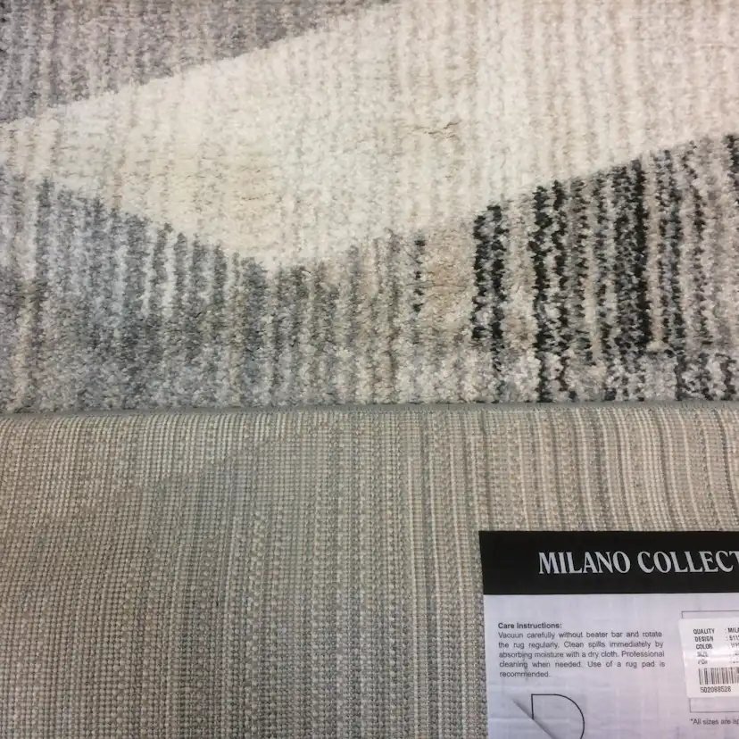 Wiltonmatta D-sign Siena Vit/Mörkgrå