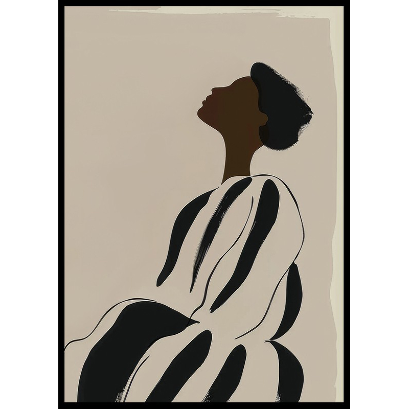 Poster Gallerix Gouache Femelle