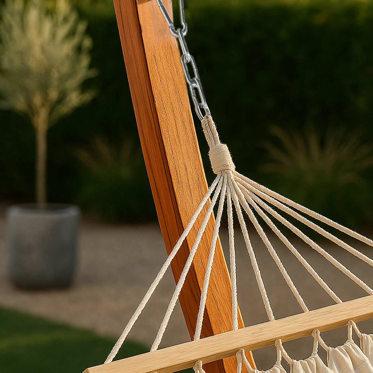 Hängmatta Venture Home Hedvig Inkl. Träställning Utomhus