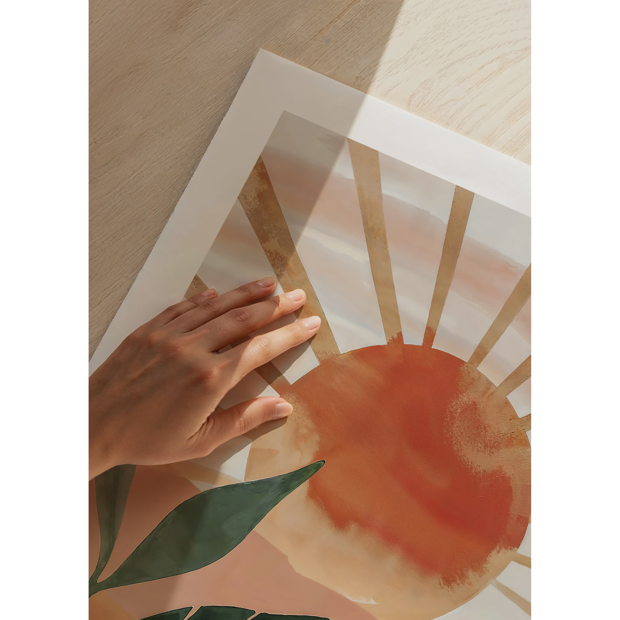 Poster Gallerix Solar Flares And Verdure