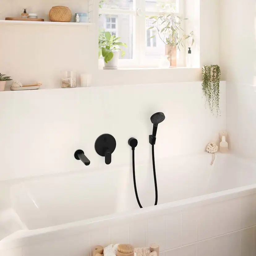 Duschblandare Hansgrohe Rebris S 1-grepps Inbyggnadsblandare 2-funktions