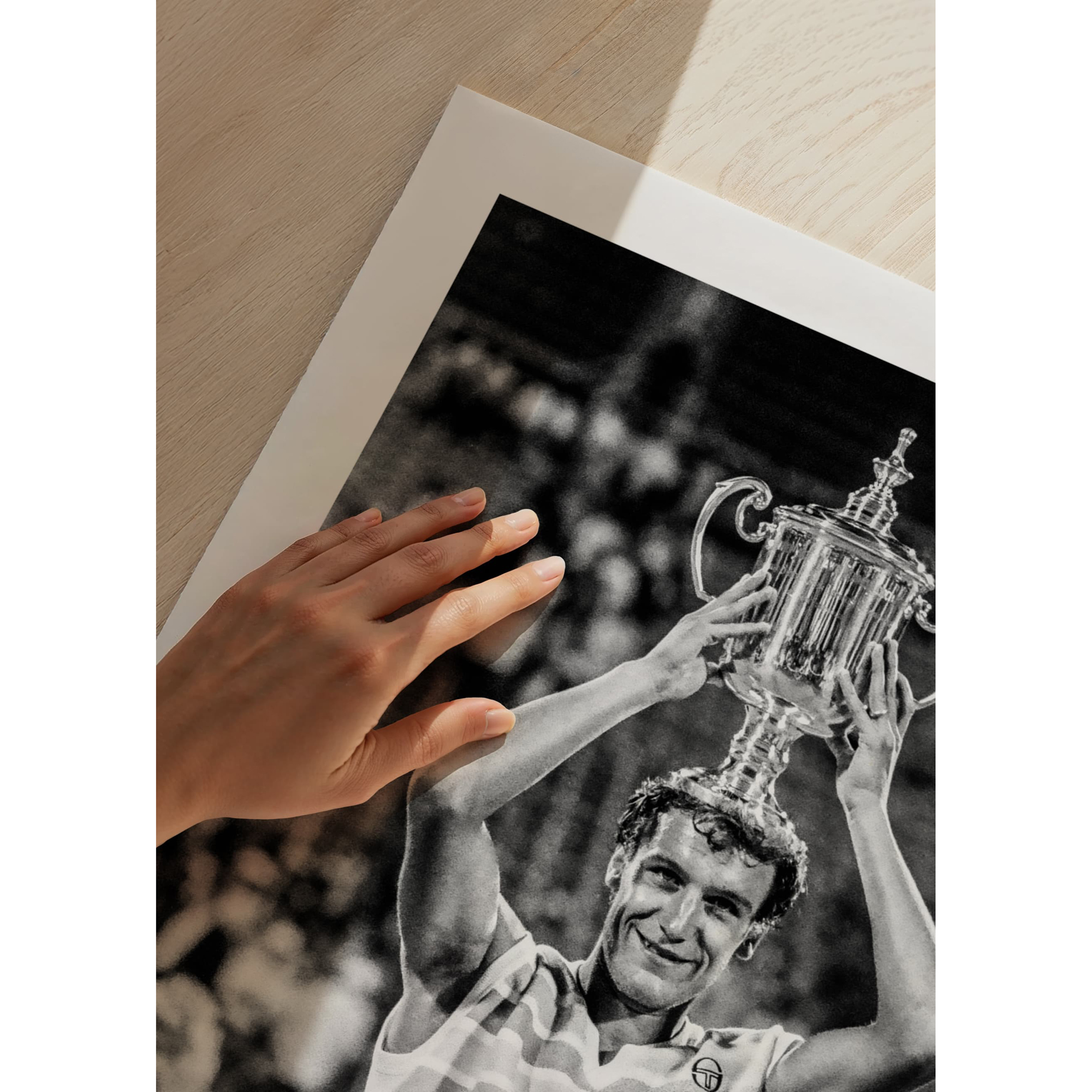 Poster Gallerix Mats Wilander US Open 1988