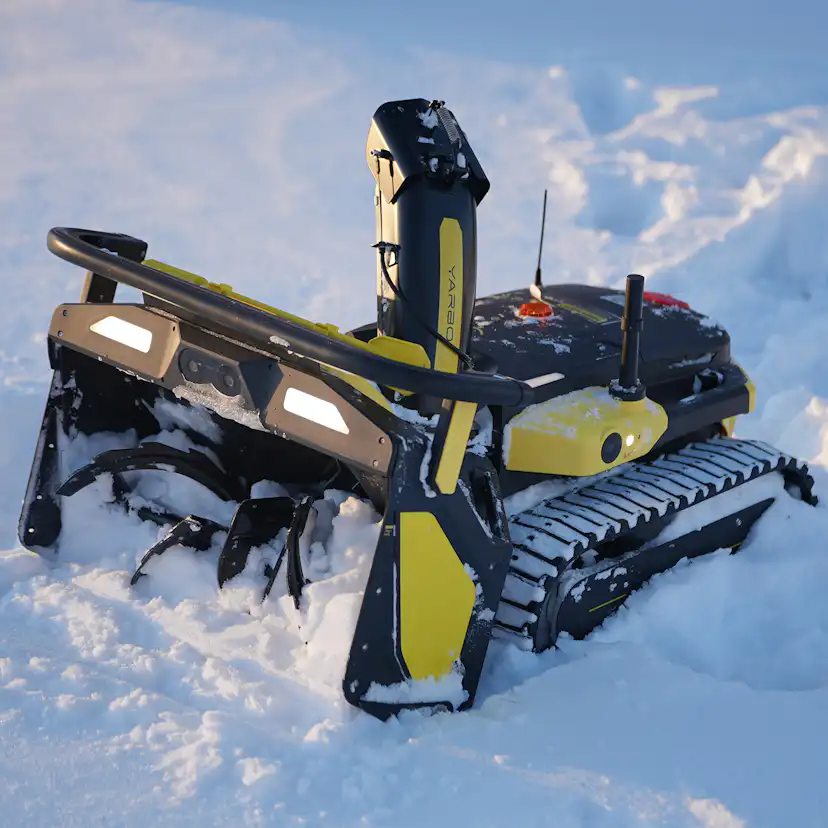 Robot Yarbo Core med Snöslungemodul