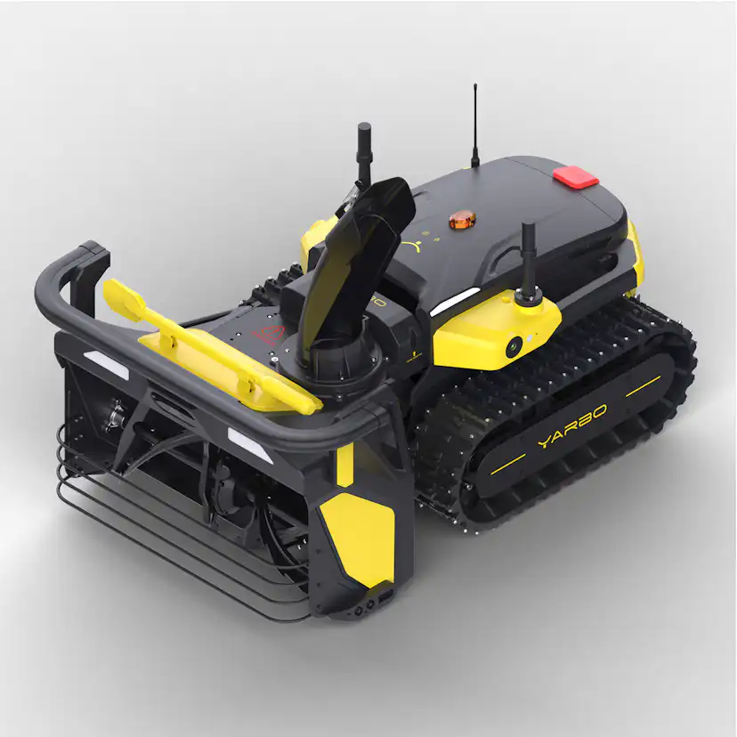 Robot Yarbo Core med Snöslungemodul