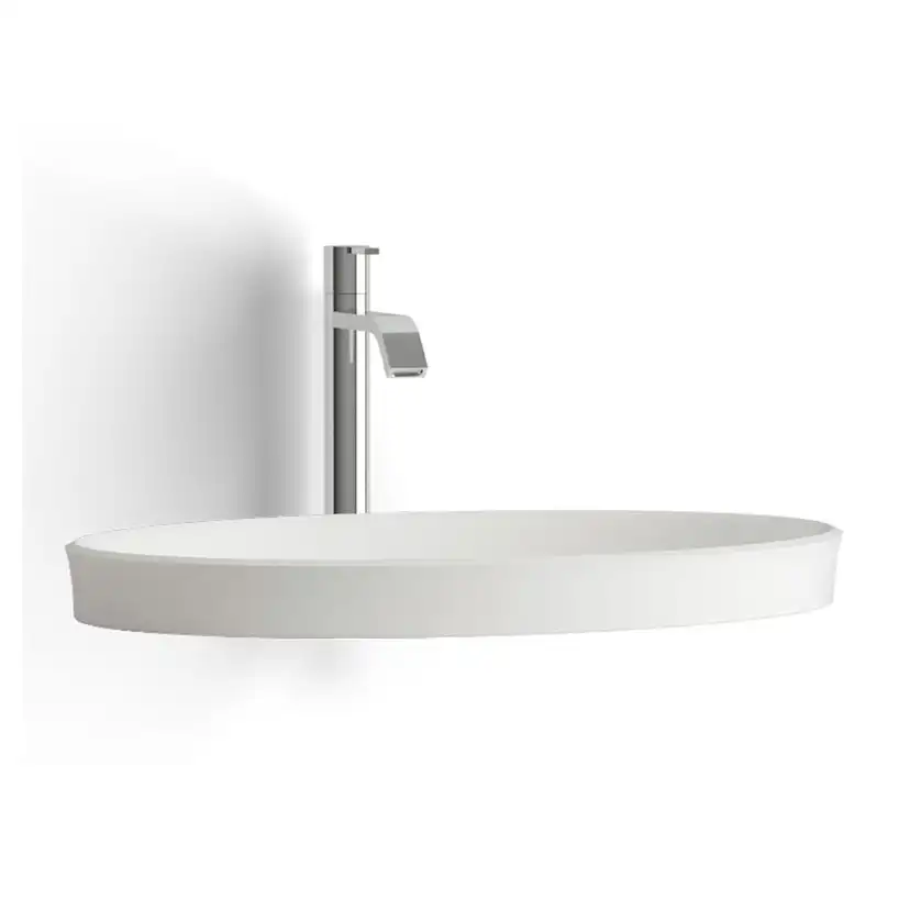 Tvättställ Vedum Zone Dubbel med Topplatta