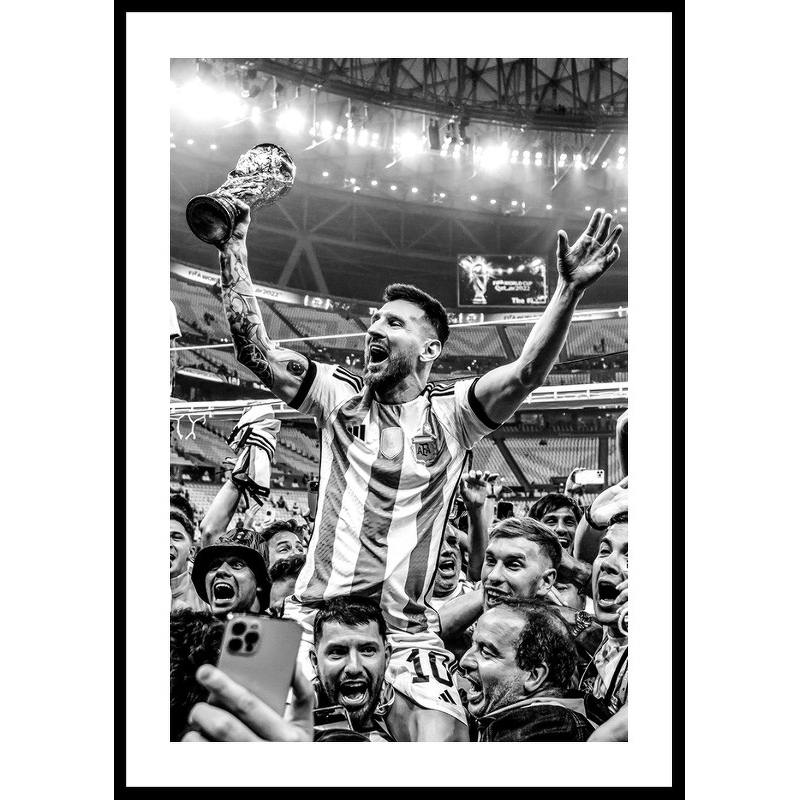 Poster Gallerix Lionel Messi Argentina World Cup 2022 No2