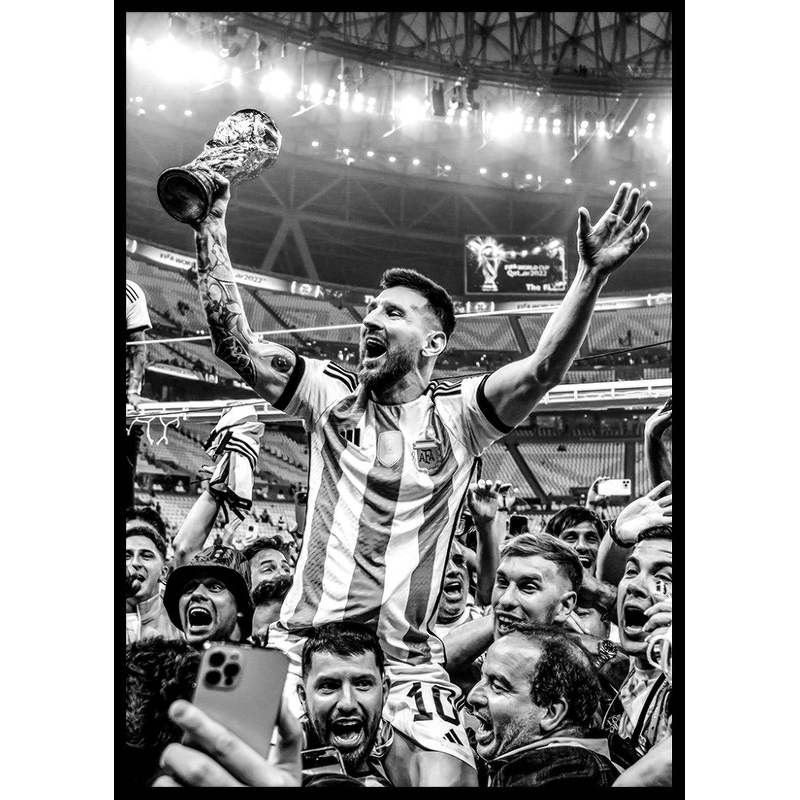 Poster Gallerix Lionel Messi Argentina World Cup 2022 No2