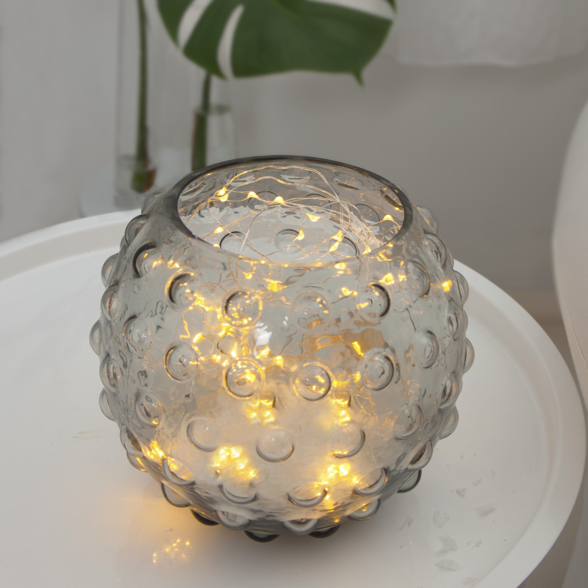 Ljusslinga Star Trading Dew Drop 80 cm