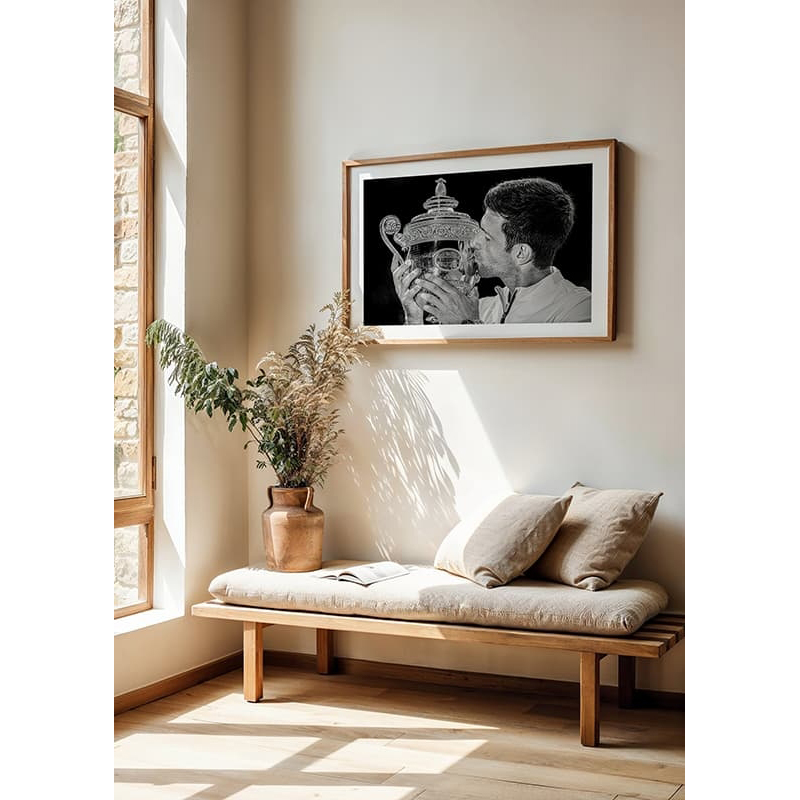 Poster Gallerix Novak Djokovic Wimbledon 2019