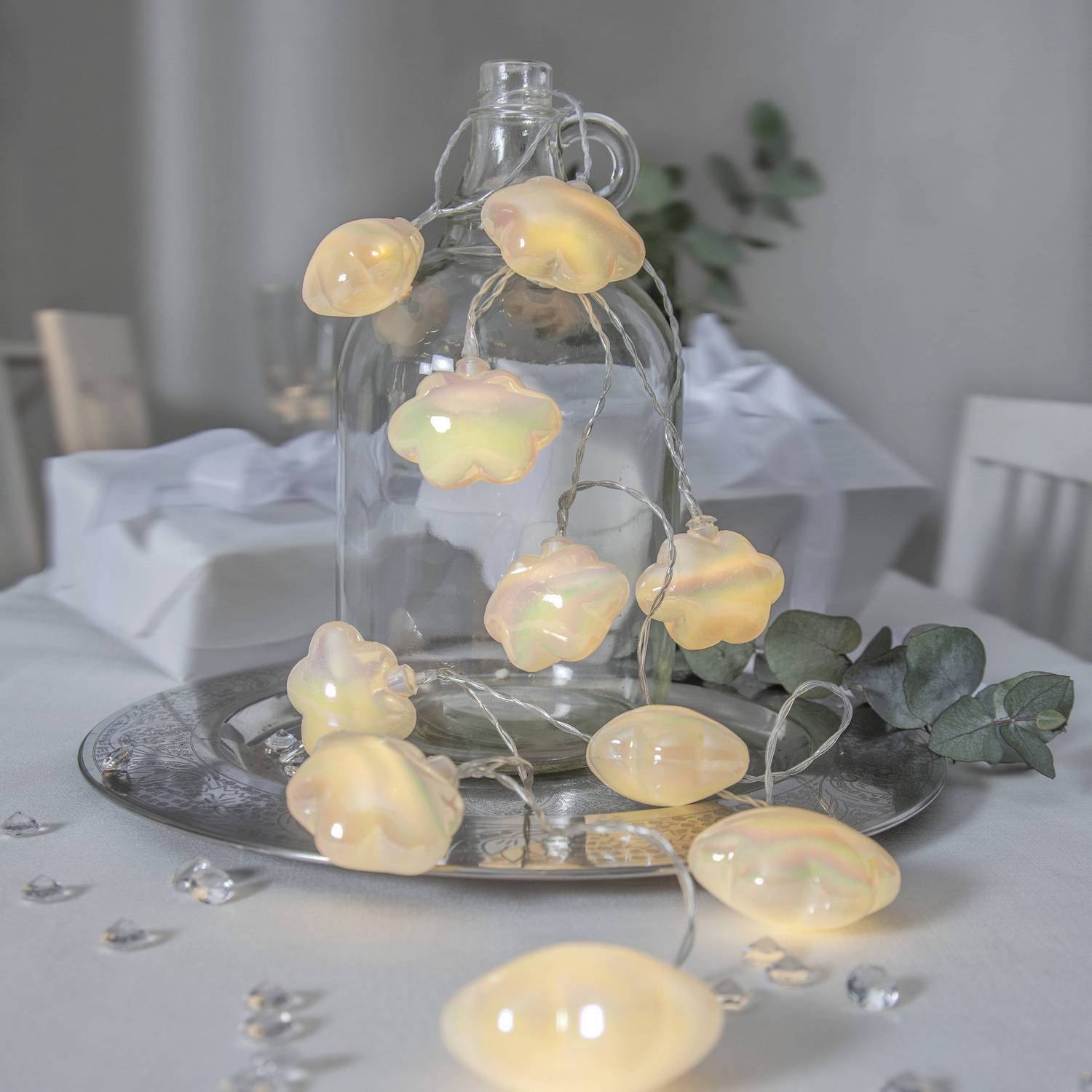 Ljusslinga Star Trading Nacy Moln Batteridriven LED-slinga