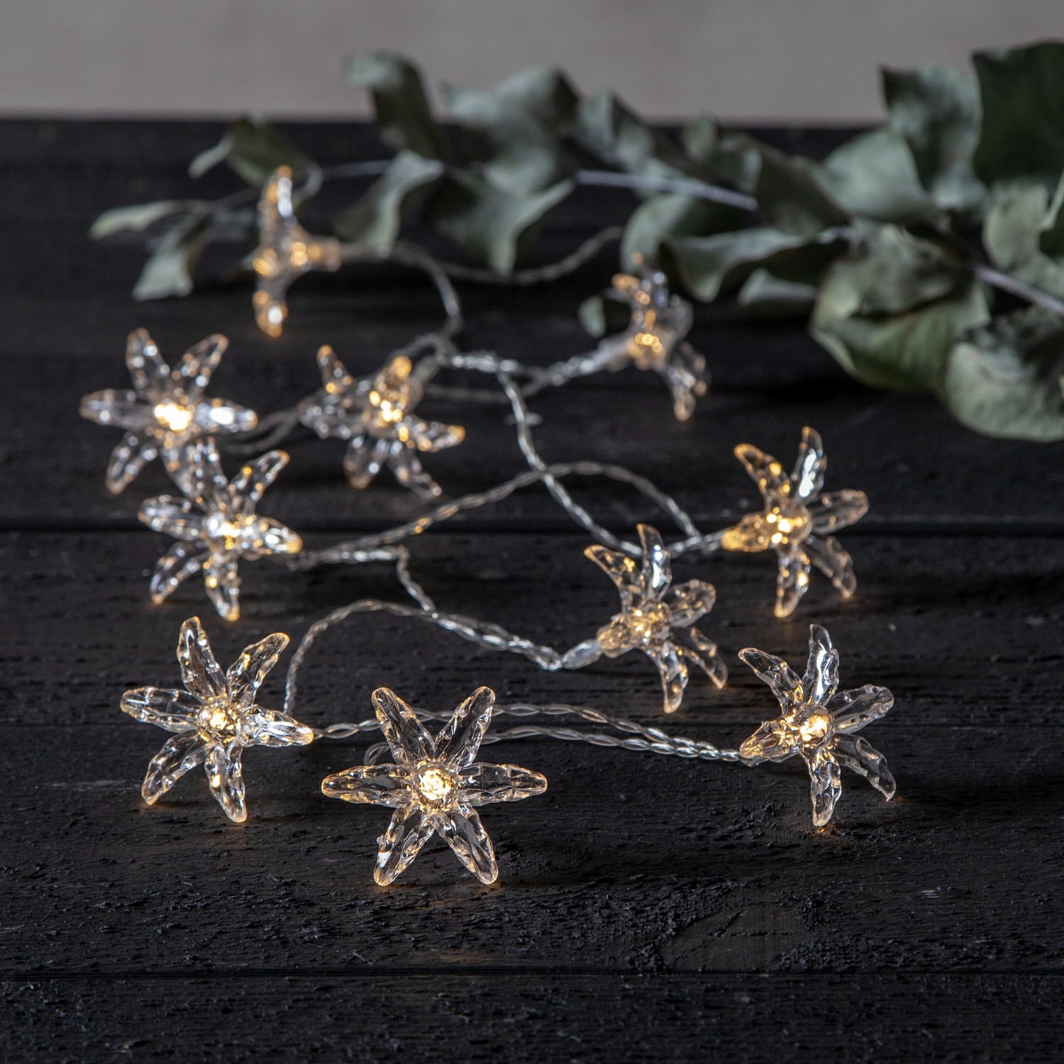 Ljusslinga Star Trading IZY Blomma 10L BO