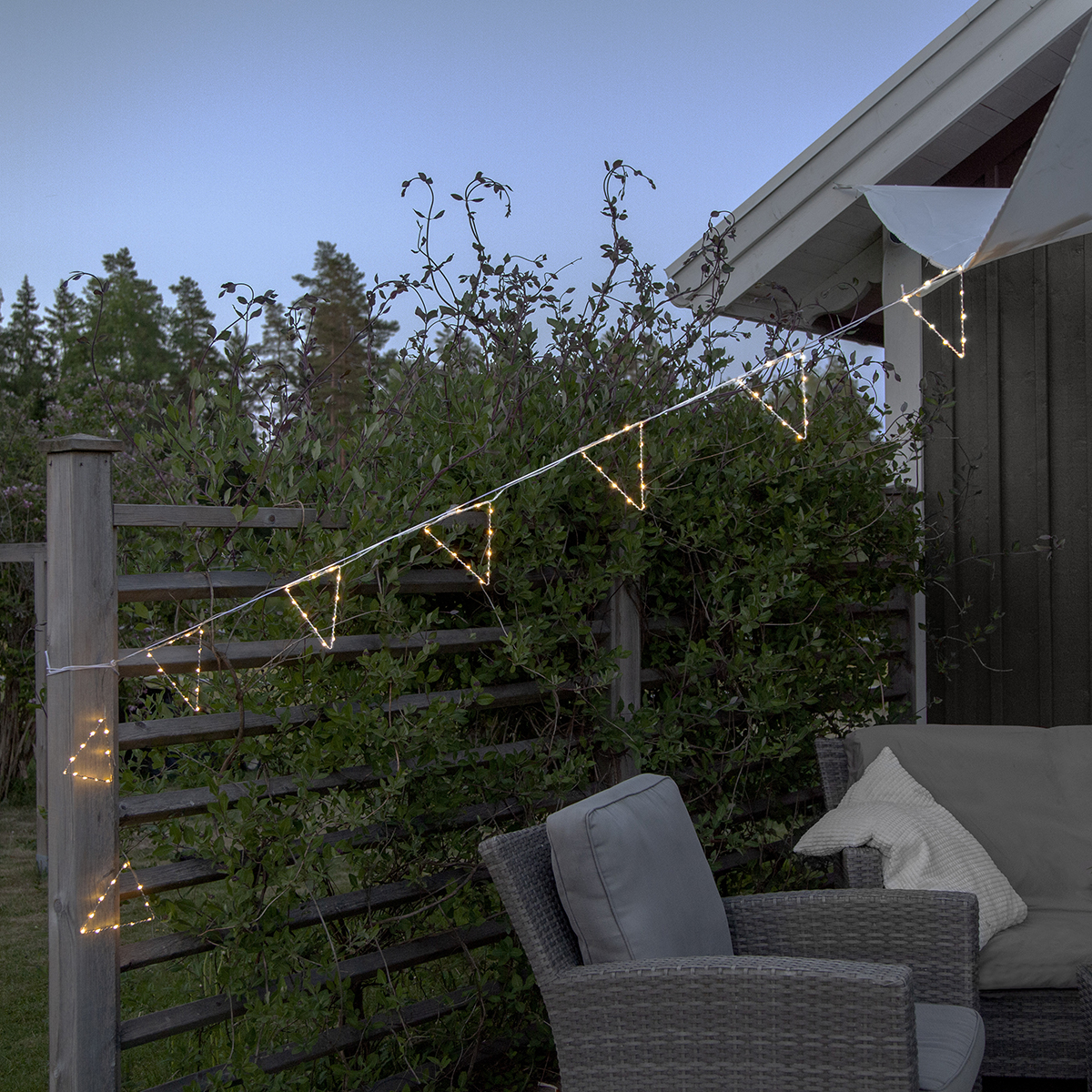 Ljusslinga Star Trading Penny Utomhus LED