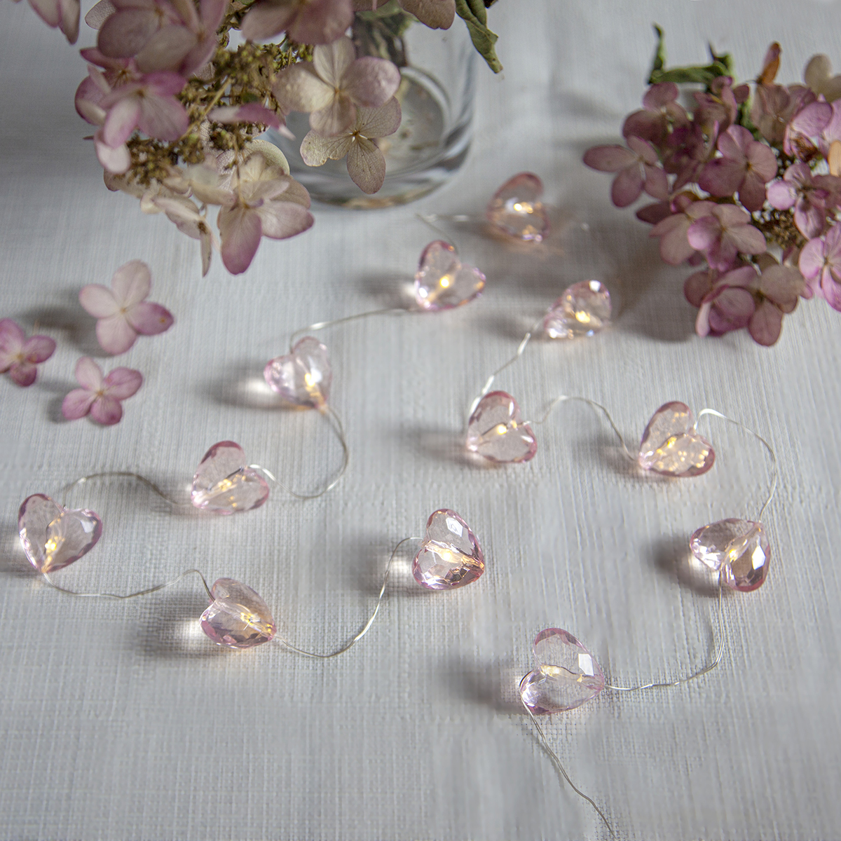 Ljusslinga Star Trading Valentine LED Batteridriven