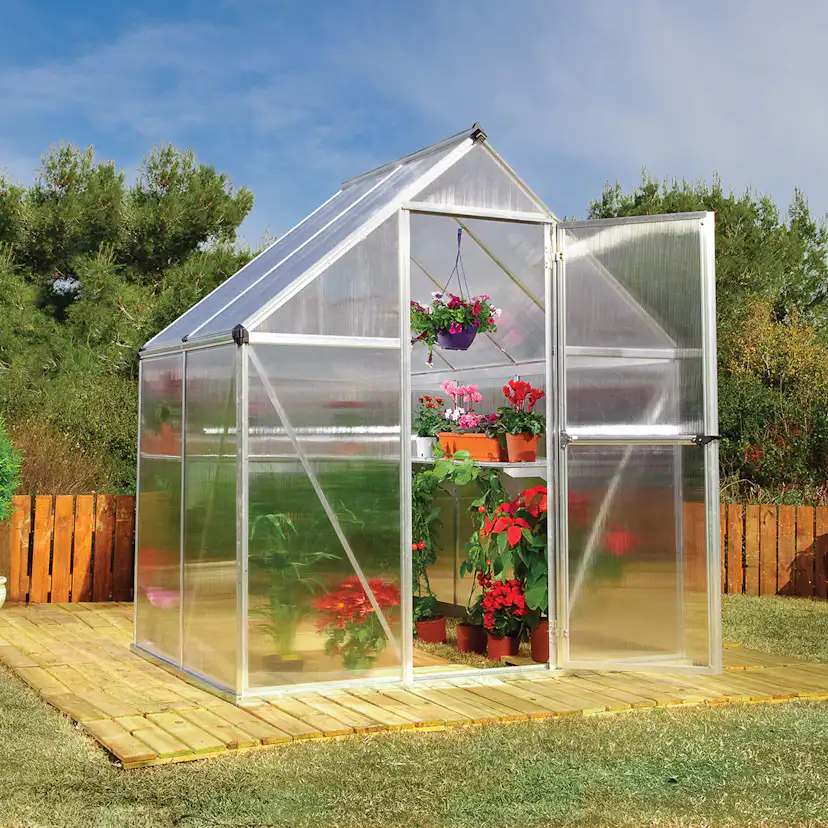 Växthus Canopia by Palram Mythos 2,3 m² Silver