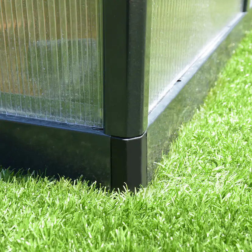 Växthus Canopia by Palram Glory Aluminiumram med UV-Skyddad Polykarbonat & Automatisk Ventilationsöppnare, 6,2 m²