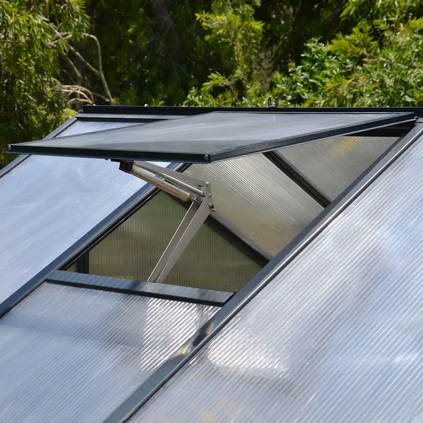 Växthus Canopia by Palram Glory 15,3 m² Mörkgrå