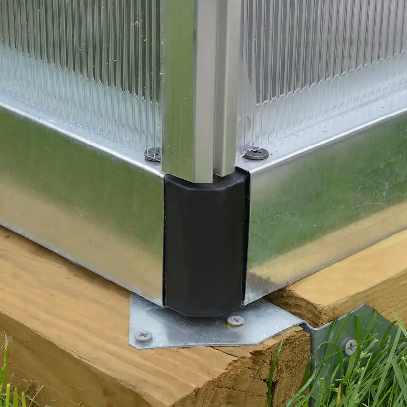 Växthus Canopia by Palram Bella Aluminiumram med UV-Skyddad Polykarbonat & Ventilationsfönster, 11,8 m²