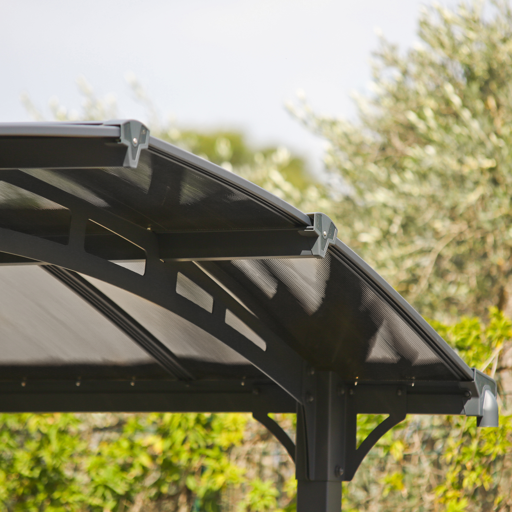 Carport Canopia by Palram Alpine I Metall För Husbil 3,6x13 m