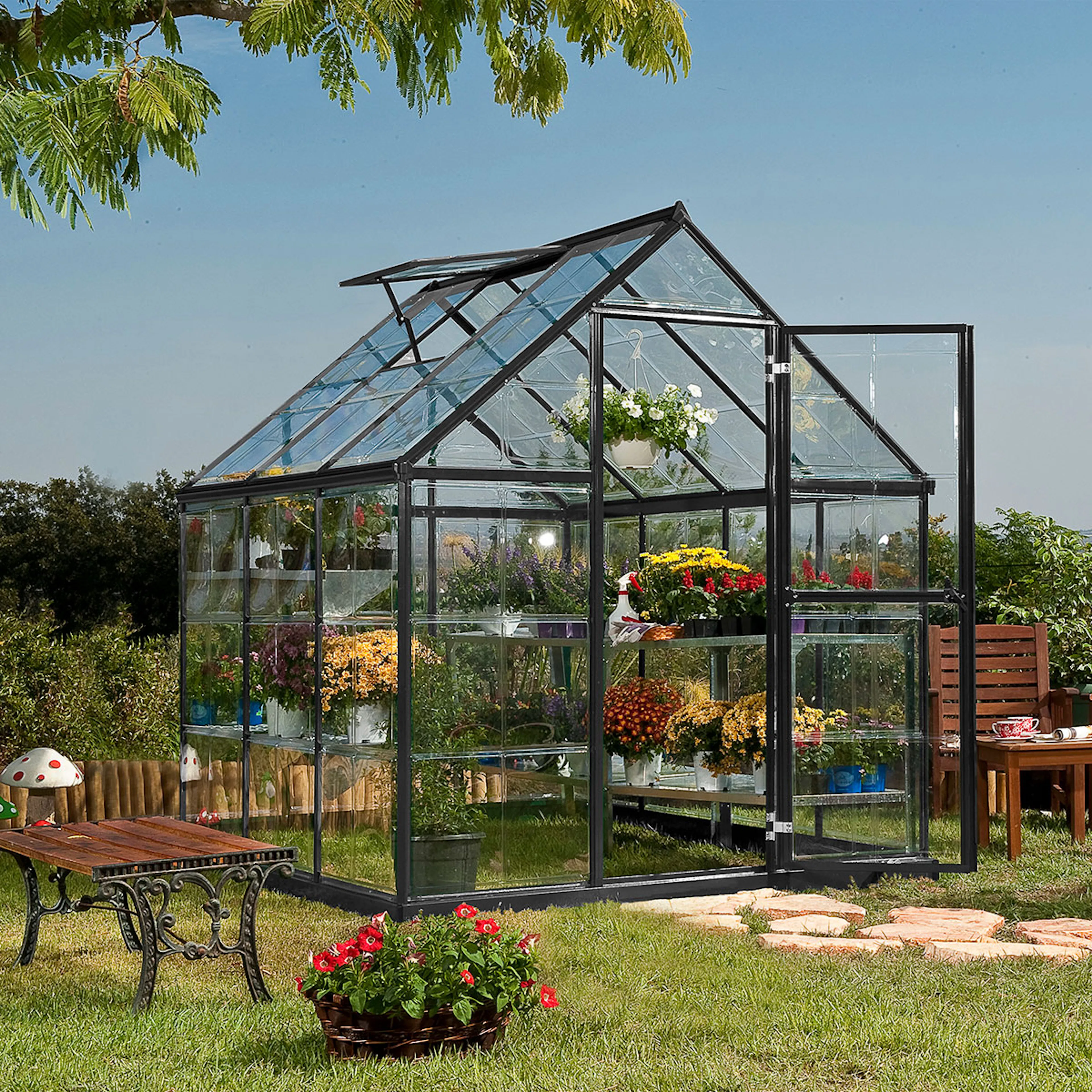 Växthus Canopia by Palram Harmony  3,4 m²