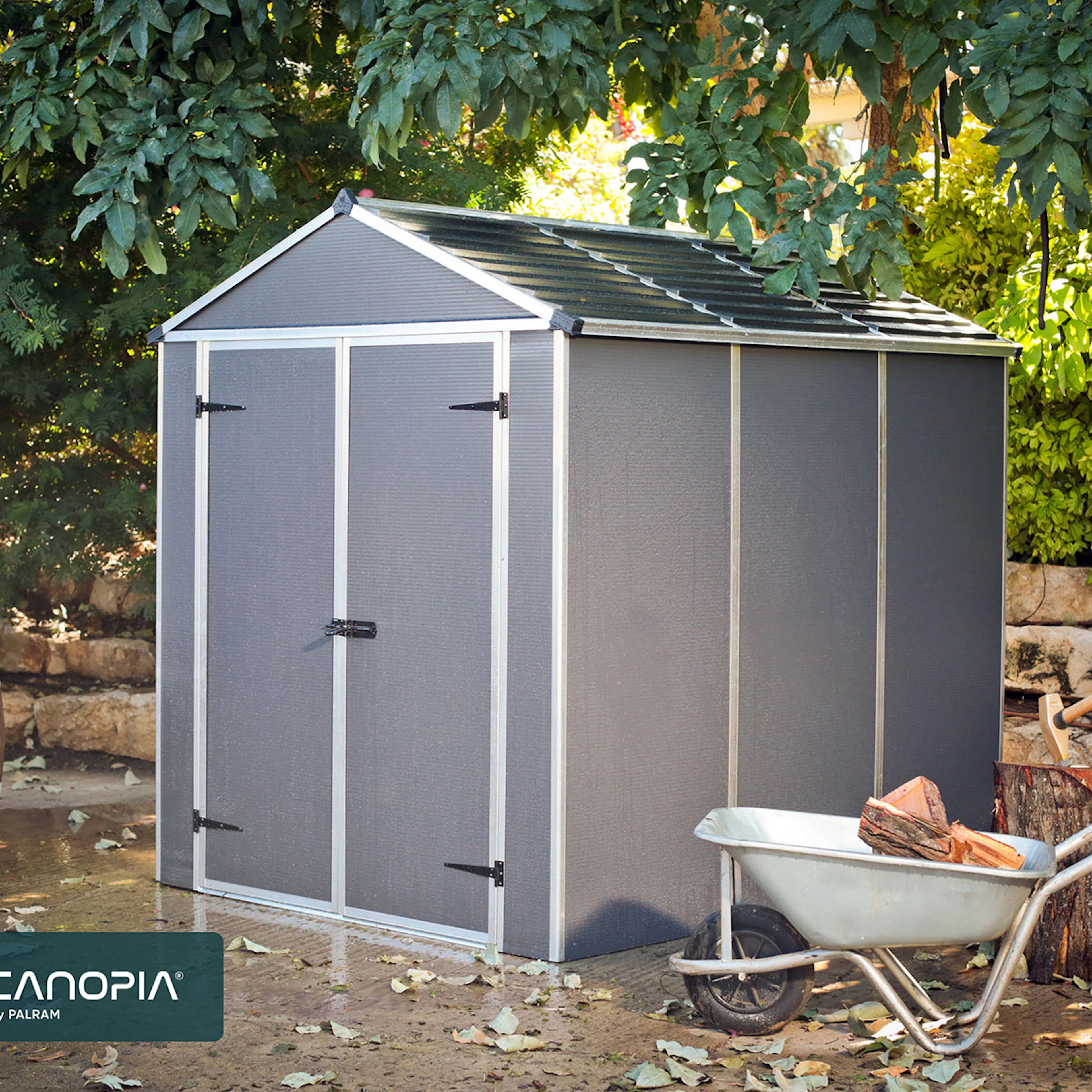 Redskapsbod Canopia by Palram Rubicon 4,2 m²