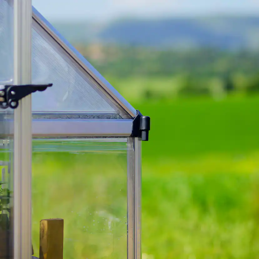 Växthus Canopia by Palram Balance, Aluminiumram med UV-Skyddad Polykarbonat & Ventilationsfönster, 10,8 m²