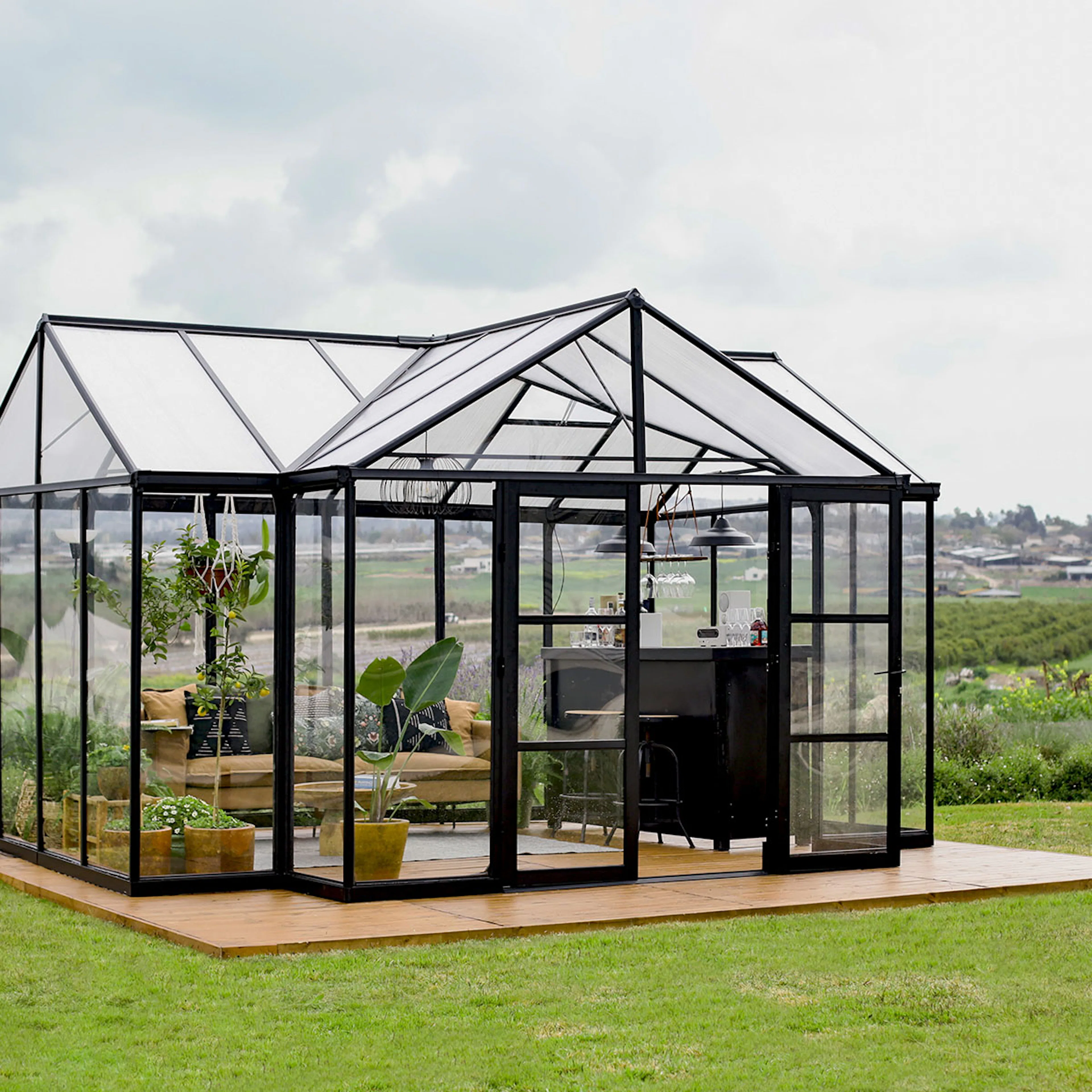 Växthus Canopia by Palram Triomph Orangeri 16 m²