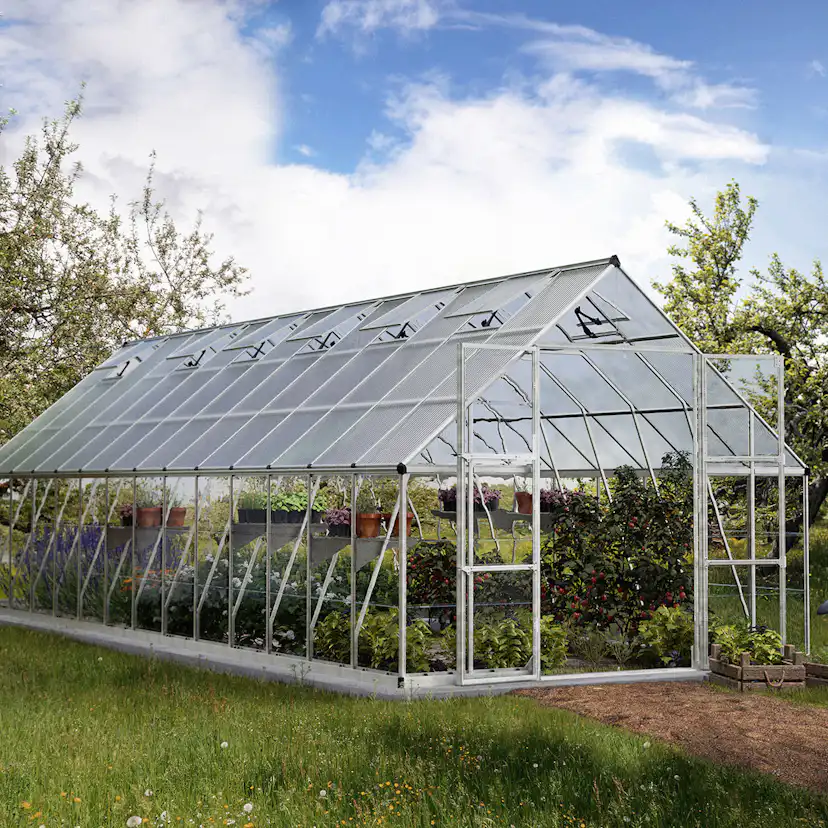 Växthus Canopia by Palram Balance 25,1 m² Silver