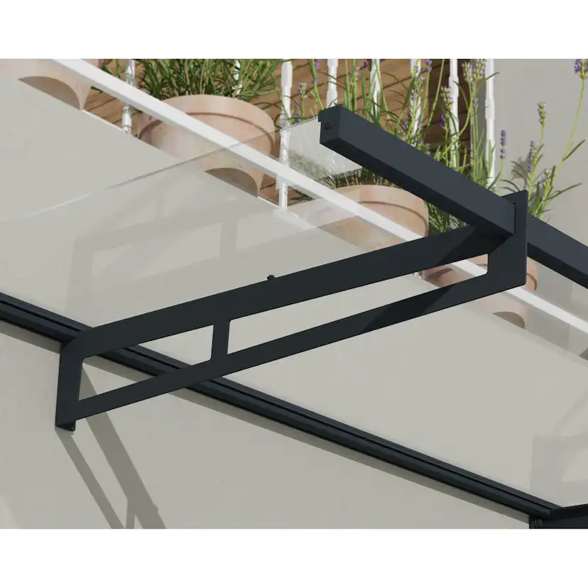 Entrétak Canopia by Palram Helsingborg Glas Akrylglas 2050 mm