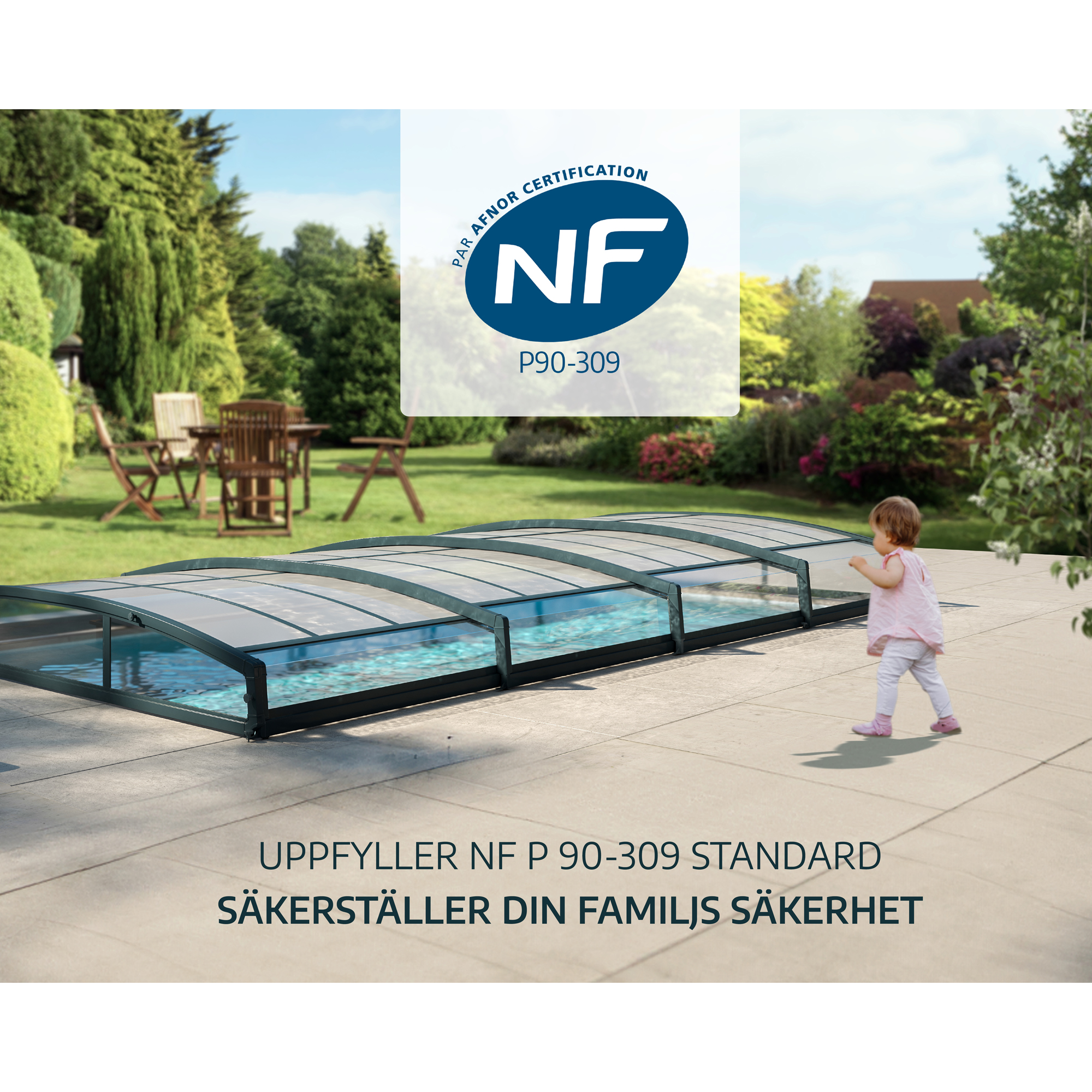 Pooltak Canopia by Palram Stockholm 4x8 m