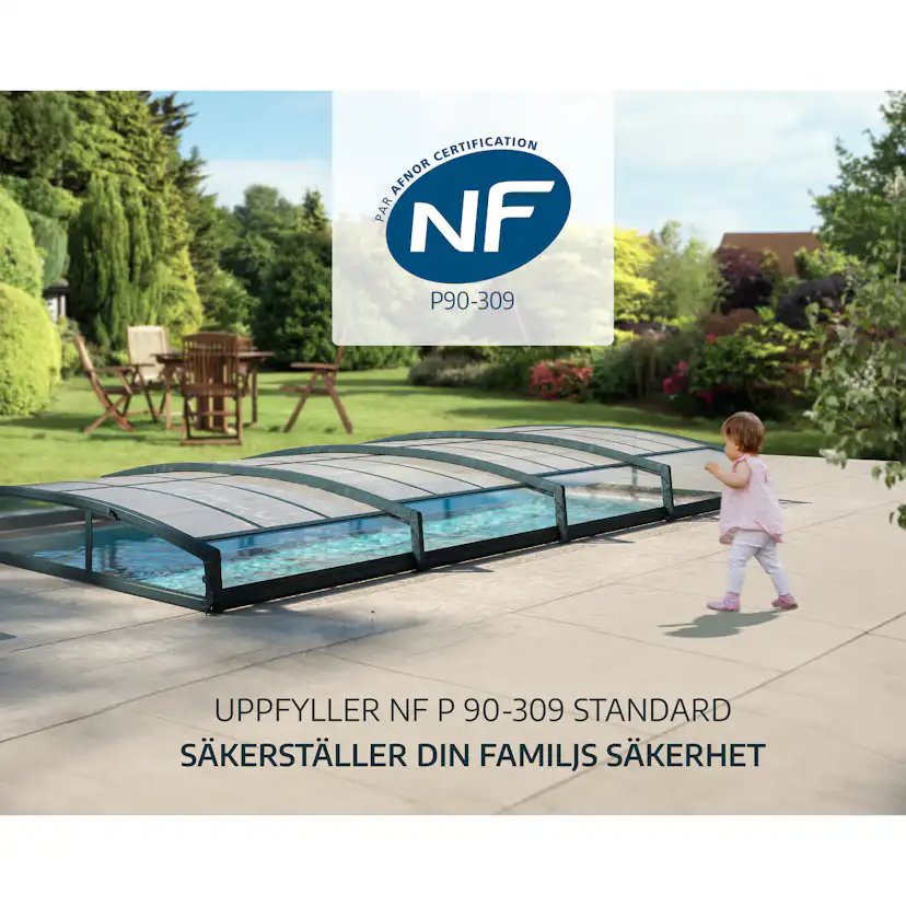 Pooltak Canopia by Palram Stockholm 4x8 m