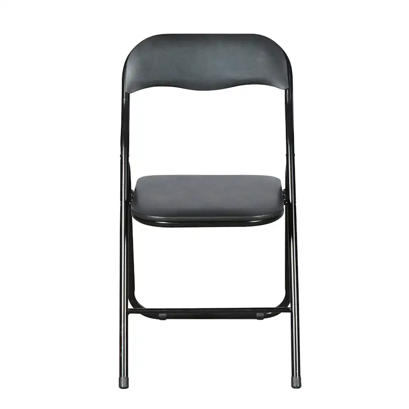 Klappstol Day Emil Svart Aluminumstol, Hopfällbar