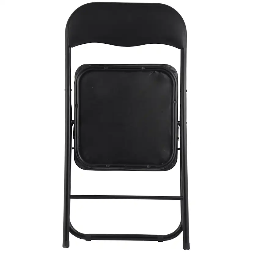 Klappstol Day Emil Svart Aluminumstol, Hopfällbar