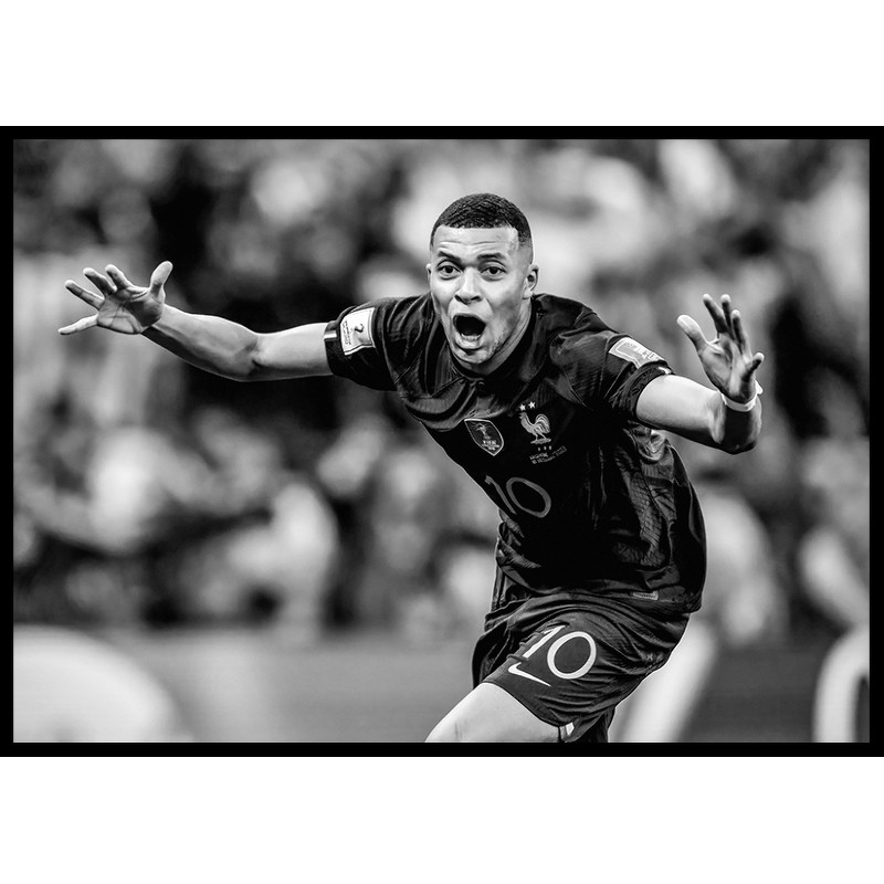 Poster Gallerix Kylian Mbappé World Cup 2022 No2