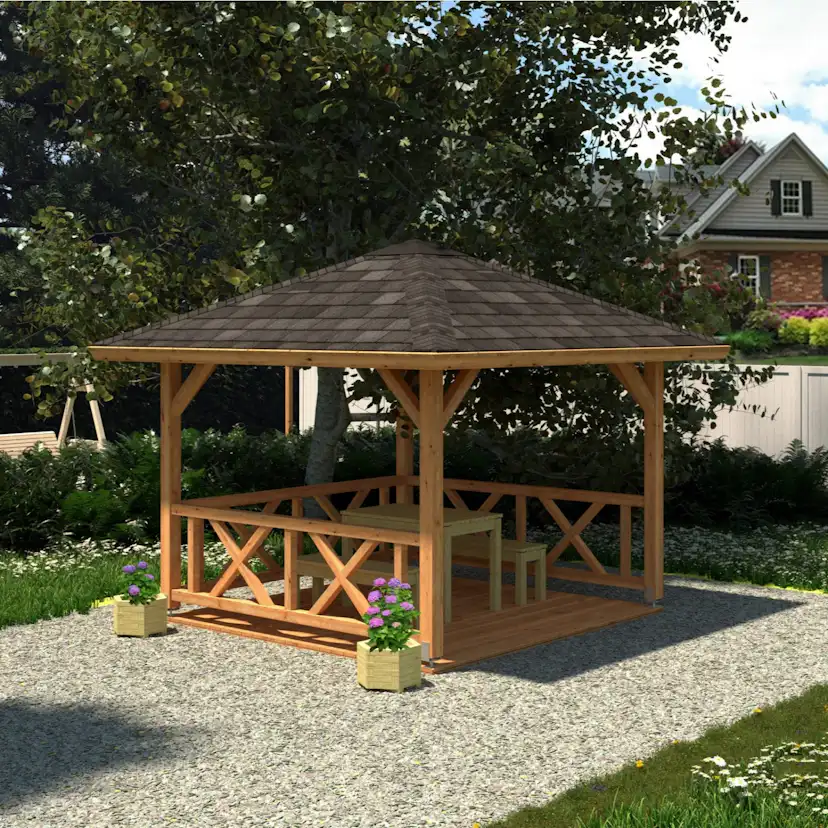 Paviljong Palmako Betty 9,0 m2