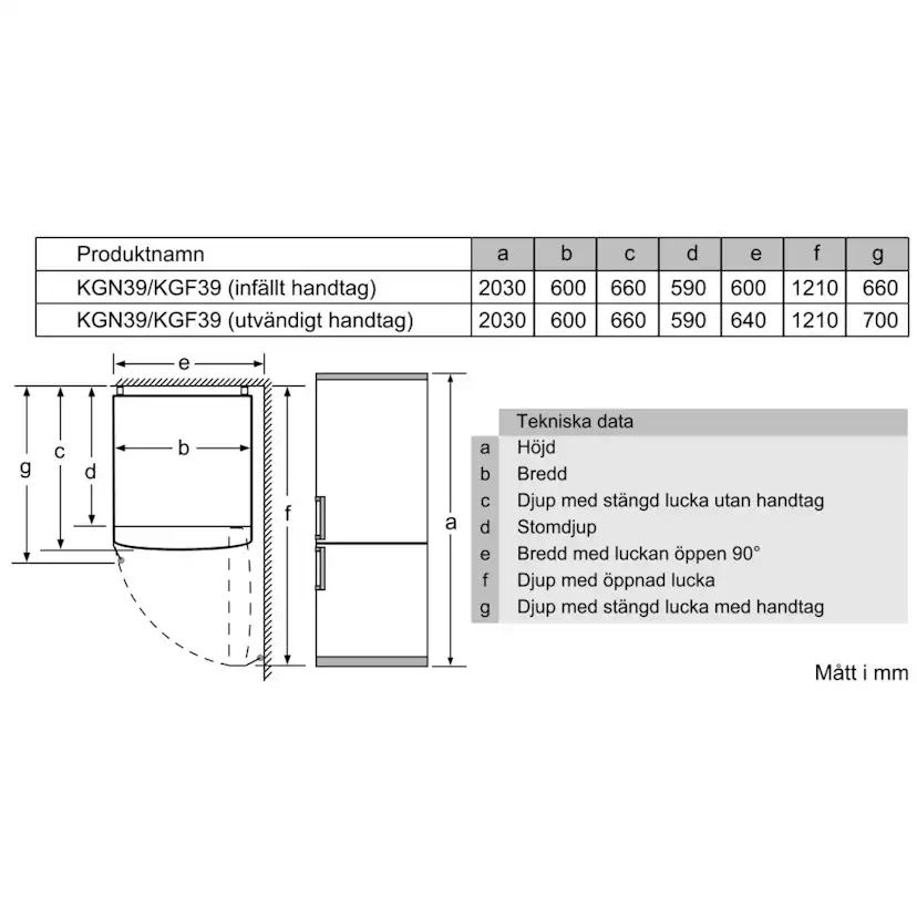 Kyl/Frys Bosch KGN39VWEQ