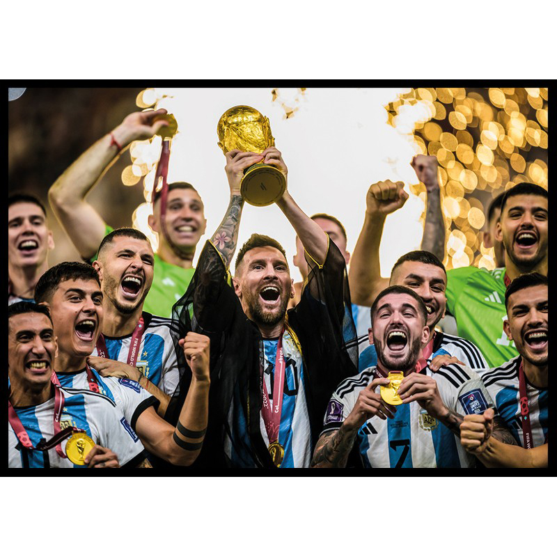 Poster Gallerix Lionel Messi Argentina World Cup 2022 No1