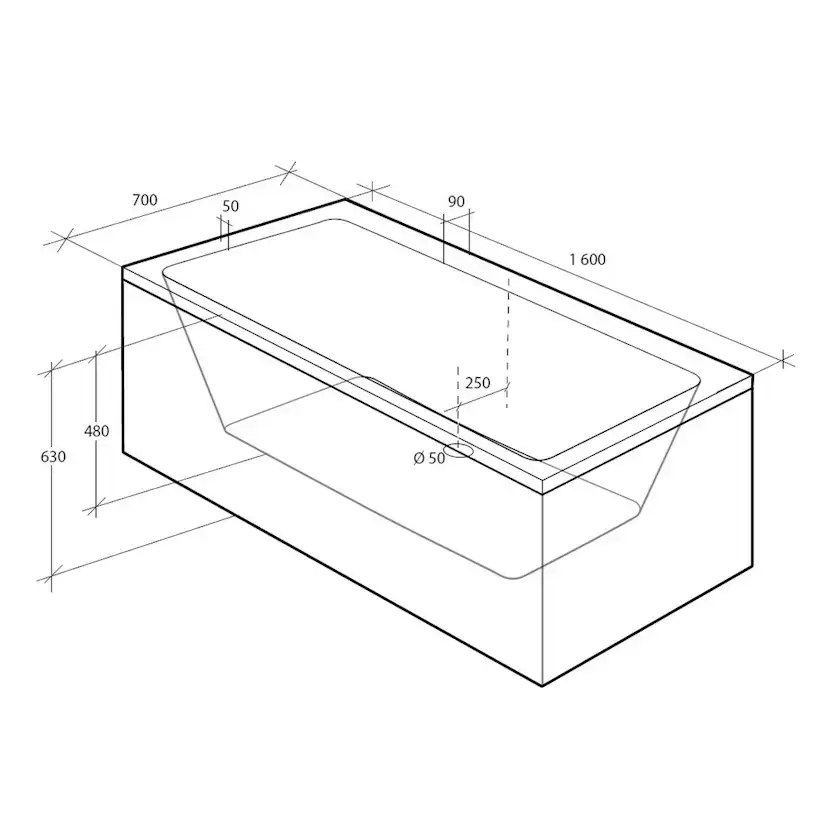 Badkar Alterna Picto Komplett