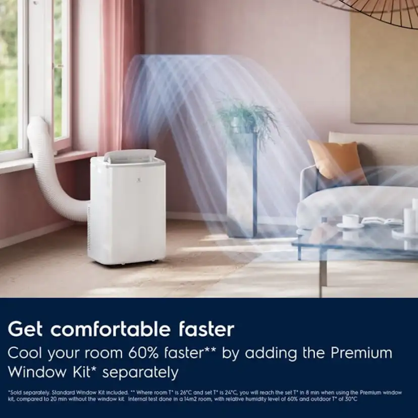 Luftkylare Electrolux Comfort 600 EXP34U339CW Portabel AC