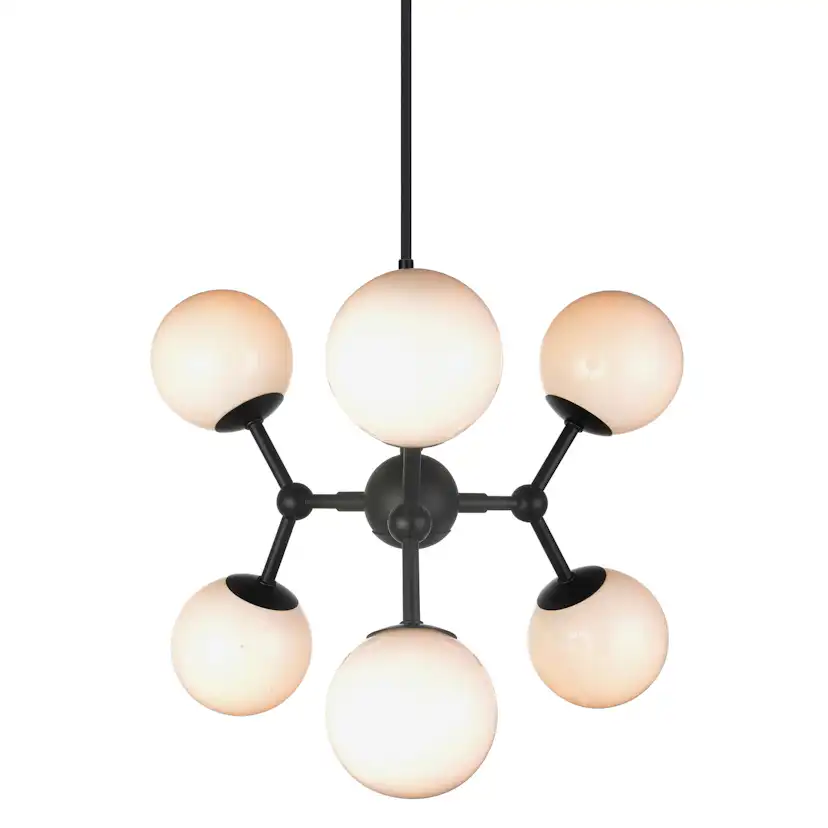 Taklampa Halo Design Atom Chandelier 6L G9
